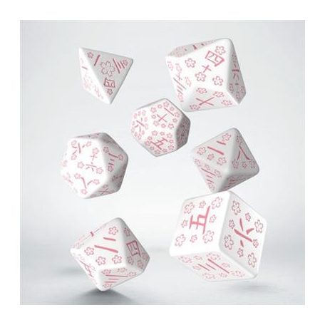 Japanese Dice Set: Cherry Blossoms Petals-SKAN01