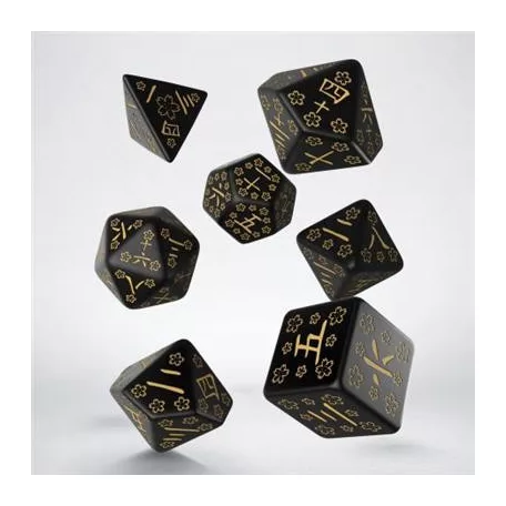 Japanese Dice Set: Deep Night Firefly-SKAN03