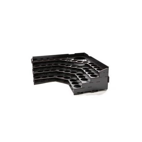 Kraken Wargames Black Paint Rack: Eck Farbregal Top (Citadel)-KWG0523-11