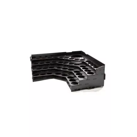 Kraken Wargames - Black Rack - Corner Paint Racks Top (Citadel)-KWG0523-11
