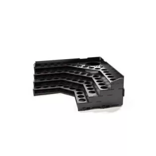 Kraken Wargames - Black Rack - Corner Paint Racks Top (Dropper)-KWG0523-12