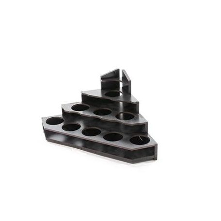 Kraken Wargames Black Paint Rack: Endstück Farbregal (Citadel)-KWG0523-15