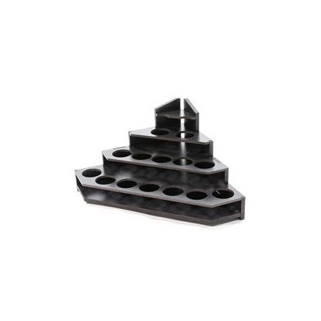 Kraken Wargames Black Paint Rack: Endstück Farbregal (Dropper)-KWG0523-16
