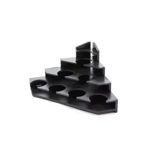 Kraken Wargames - Black Rack - End Element Paint Rack (Pigment)-KWG0523-17