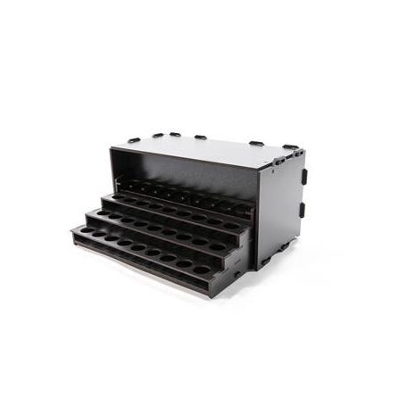 Kraken Wargames Black Paint Rack: Farbregal ausziehbar (Dropper)-KWG0523-4