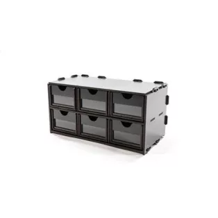 Kraken Wargames - Black Rack - Element with Six Drawers-KWG0523-9