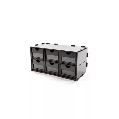 Kraken Wargames - Black Rack - Element with Six Drawers-KWG0523-9