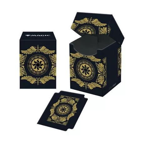 UP - 100+ Deck Box for Magic: The Gathering Mana 7 Plains-19237