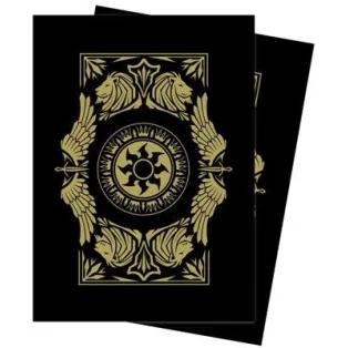 UP - Standard Sleeves for Magic: The Gathering Mana 7 Plains (100 Sleeves)-19243