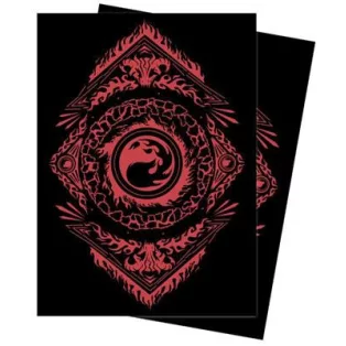 UP - Standard Sleeves for Magic: The Gathering Mana 7 Mountain (100 Sleeves)-19246