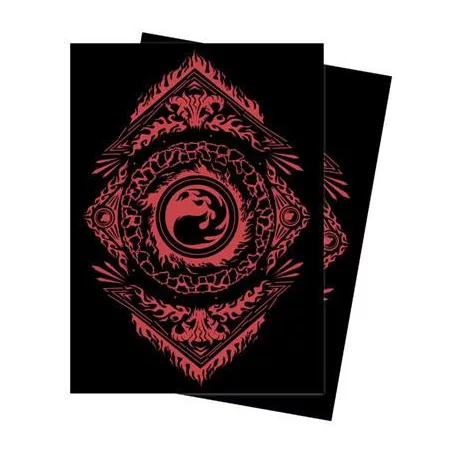UP - Standard Sleeves for Magic: The Gathering Mana 7 Mountain (100 Sleeves)-19246
