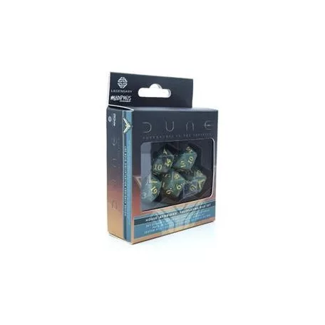 Dune - Adventures in the Imperium Dice Set: Atreides-MUH052169
