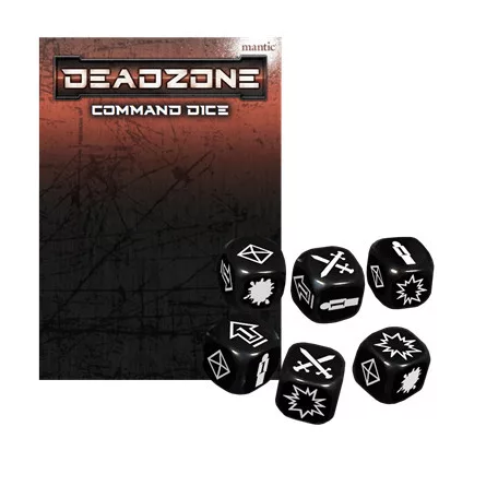 Deadzone - Command Dice Pack-MGDZM108