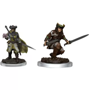 Magic: The Gathering Unpainted Miniatures: Human Pack-90396
