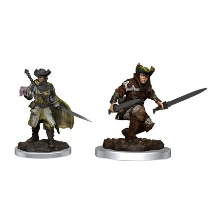 Magic: The Gathering Unpainted Miniatures: Human Pack-90396