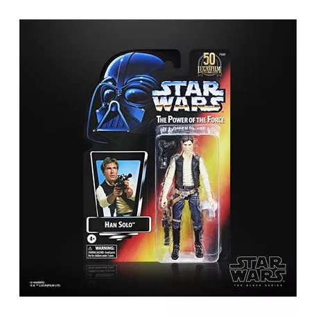 Star Wars The Black Series Han Solo LUCASFILM 50TH ANNIVERSARY FIGURE-F32655L0