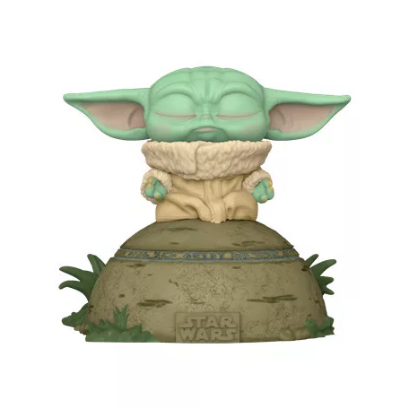 Funko POP! Deluxe: Mandalorian - The Child Using the Force (SFX)-FK58390