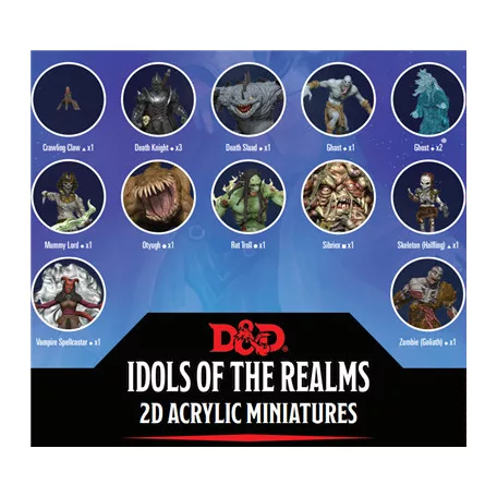 D&D Idols of the Realms: Boneyard - 2D Set 1-94510