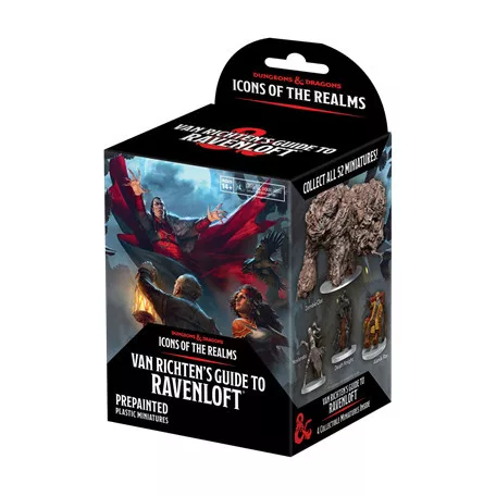 D&D Icons of the Realms: Van Richten's Guide to Ravenloft - 8 Ct. Booster Brick (Set 21)-96065