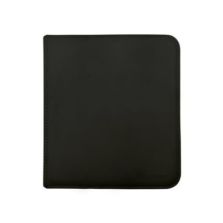 UP - 12-Pocket Zippered PRO-Binder - Black-15891