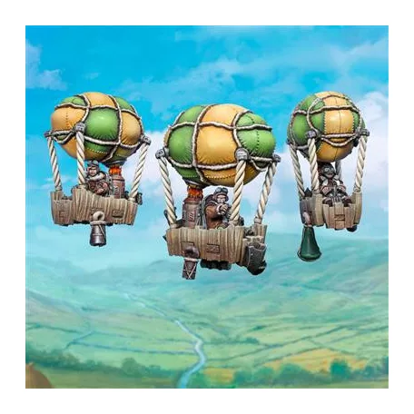 Kings of War - Halflings: Aeronauts Regiment - EN-MGKWHF402