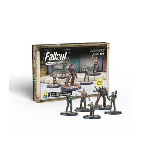 Fallout: Wasteland Warfare - Gunners: Core Box - EN-MUH052218
