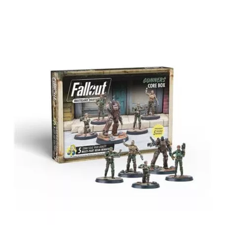 Fallout: Wasteland Warfare - Gunners: Core Box - EN-MUH052218