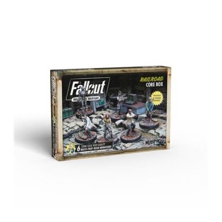 Fallout: Wasteland Warfare - Railroad: Core Box - EN-MUH052219