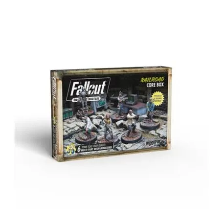Fallout: Wasteland Warfare - Railroad: Core Box - EN-MUH052219
