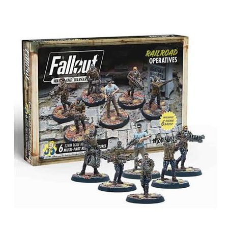 Fallout: Wasteland Warfare - Railroad: Operatives - EN-MUH052221