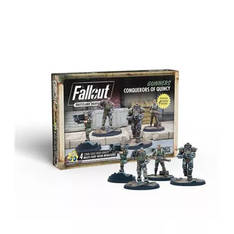 Fallout: Wasteland Warfare - Gunners: Conquerors of Quincy - EN-MUH052220