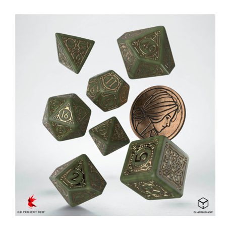The Witcher Dice Set. Triss - The Fourteenth of the Hill-SWTR01
