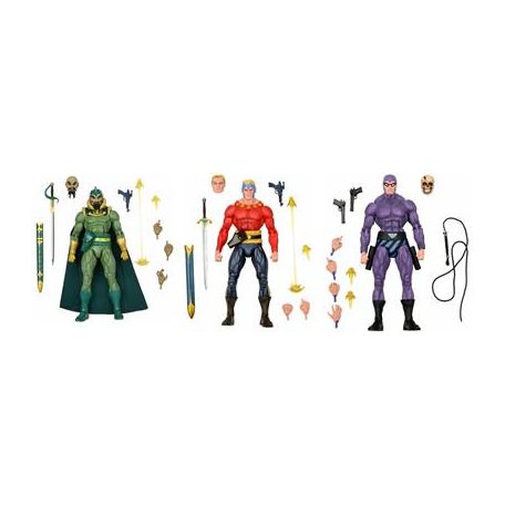 King Features - 7" Scale Action Figure - Original Superheroes Series 1 Assortment (12)-NECA42612