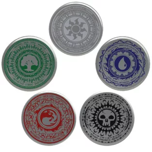 Magic the Gathering set of 5 Coasters-HAS-MAG04