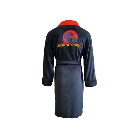 Mortal Kombat Logo Mens Robe-93404