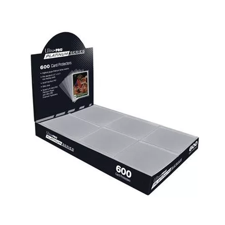 UP - 2-1/2" X 3-1/2" Platinum Series Card Protectors - 600ct-15853