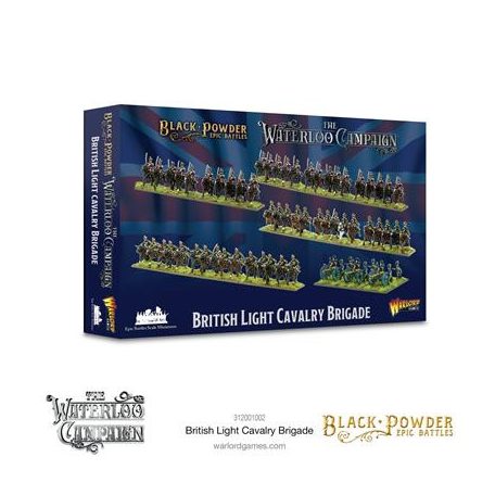 Black Powder Epic Battles: Waterloo - British Light Cavalry Brigade - EN-312001002