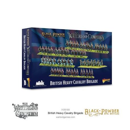 Black Powder Epic Battles: Waterloo - British Heavy Cavalry Brigade - EN-312001003