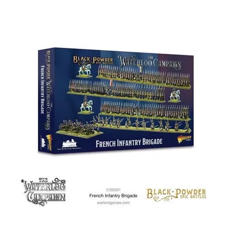 Black Powder Epic Battles: Waterloo - French Infantry Brigade - EN-312002001