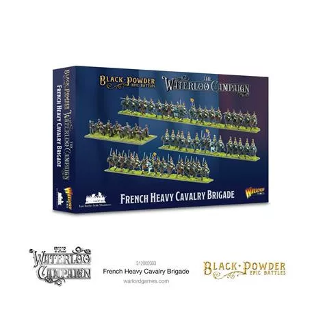 Black Powder Epic Battles: Waterloo - French Heavy Cavalry Brigade - EN-312002003