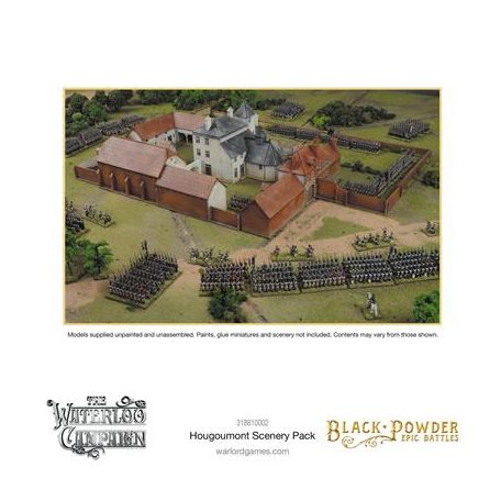 Black Powder Epic Battles: Waterloo - Hougoumont Scenery Pack - EN-318810002