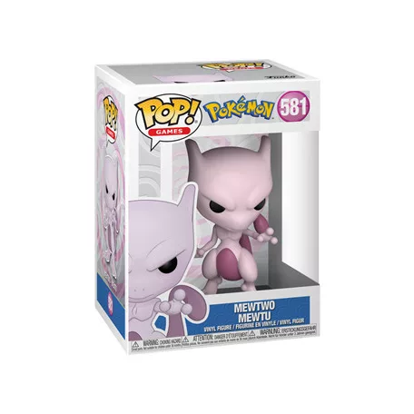 Funko POP! Games: Pokemon- Mewtwo-FK63254