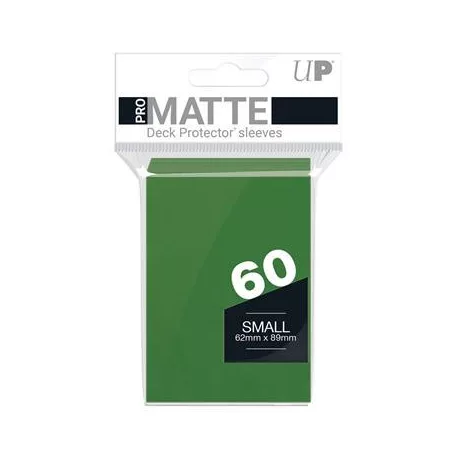 UP - Small Sleeves - Pro-Matte - Green (60 Sleeves)-84265