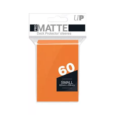 UP - Small Sleeves - Pro-Matte - Orange (60 Sleeves)-84266
