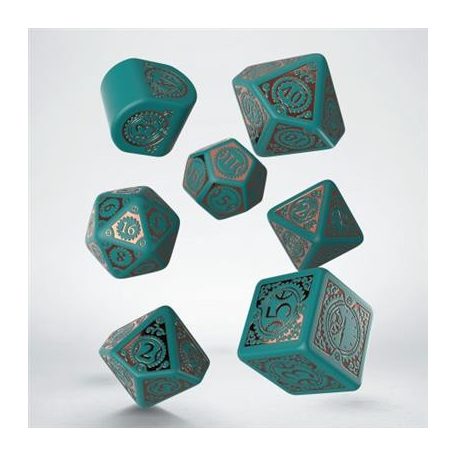 Steampunk Clockwork: Nautical Apparatus Modern Dice Set-RSTC05