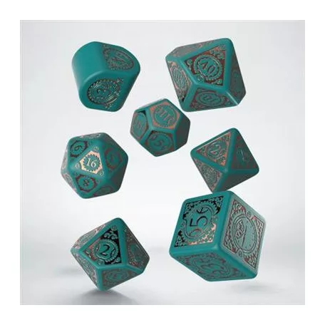 Steampunk Clockwork: Nautical Apparatus Modern Dice Set-RSTC05