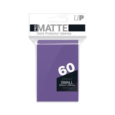 UP - Small Sleeves - Pro-Matte - Purple (60 Sleeves)-84269
