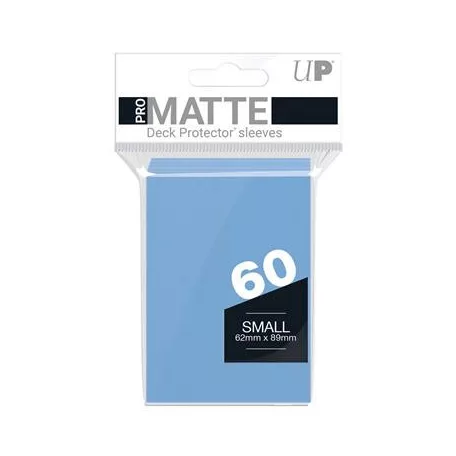 UP - Small Sleeves - Pro-Matte - Light Blue (60 Sleeves)-84270
