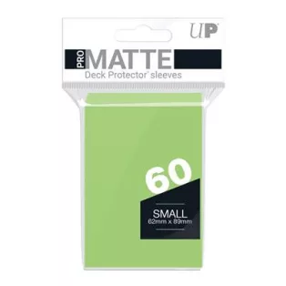 UP - Small sleeves - Pro-Matte - Lime Green (60 Sleeves)-84272