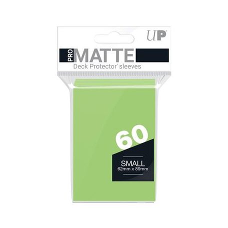 UP - Small sleeves - Pro-Matte - Lime Green (60 Sleeves)-84272